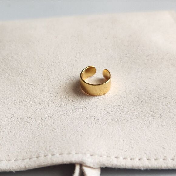 Cuff Earring Women's 925 Silver - Picture 2 of 4